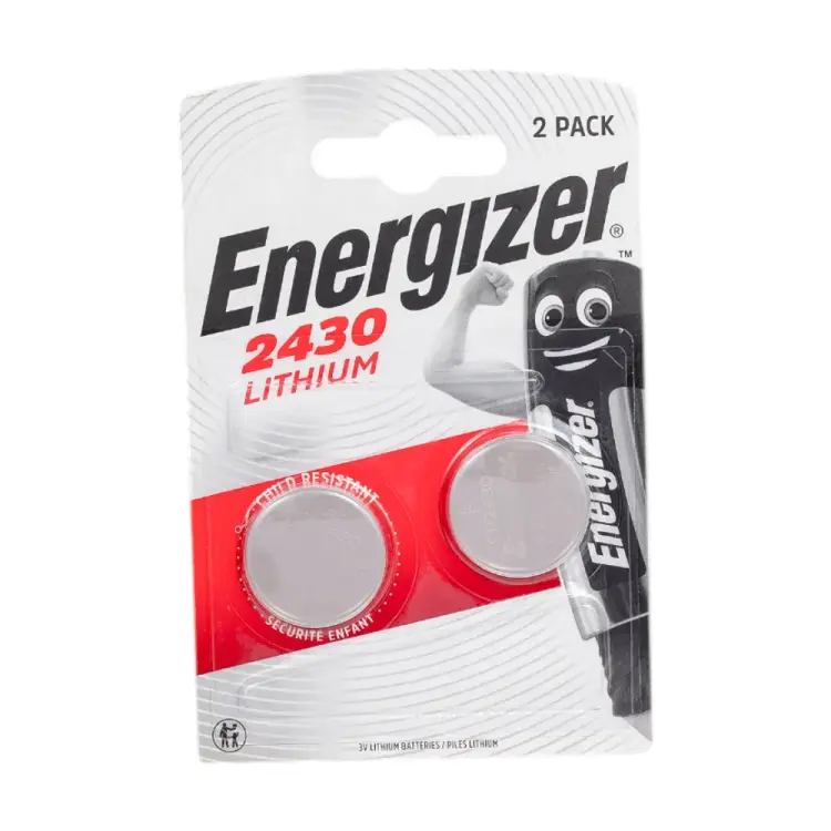 Батарейки Energizer Lithium CR2430 7638900379914