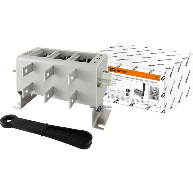 Выключатель-разъединитель TDM ELECTRIC ВР32-35А 70220 250А SQ0718-0051