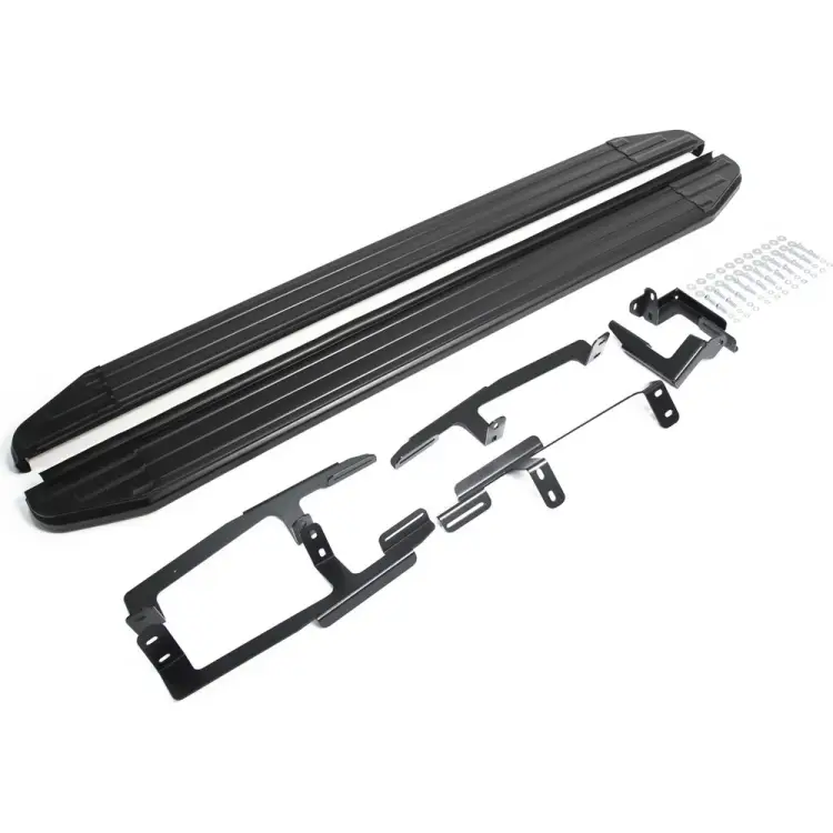 Автомобильные пороги для Honda CR-V V 2017-н.в. Rival Premium-Black A173ALB.2103.1