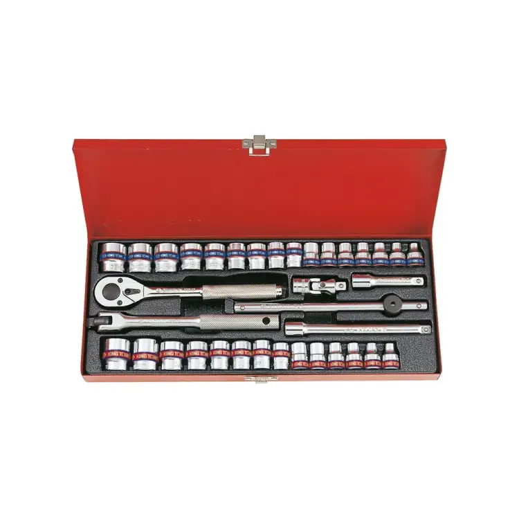 Набор торцевых головок с принадлежностями KING TONY 3036CR