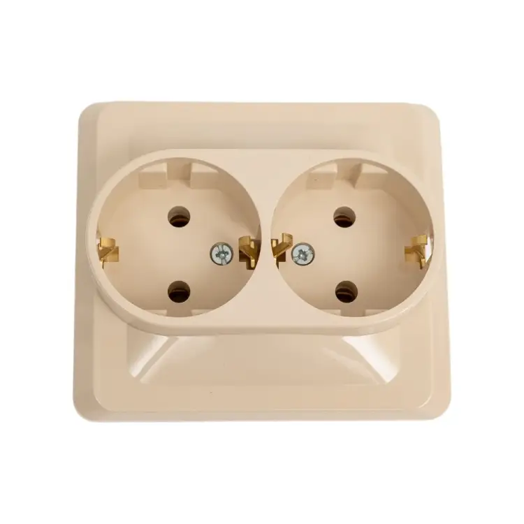 Двухместная розетка Systeme Electric Этюд PC16-007K