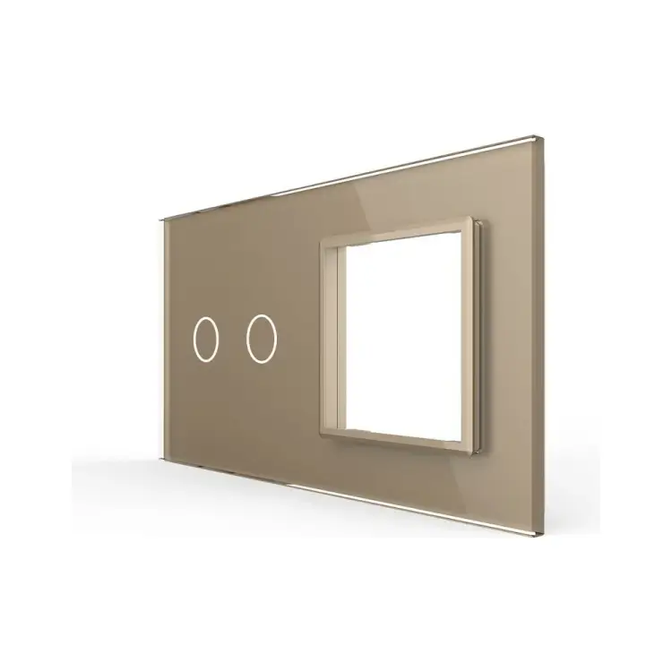 Панель для сенсорного выключателя и розетки LIVOLO BB-C7-C2/SR-13
