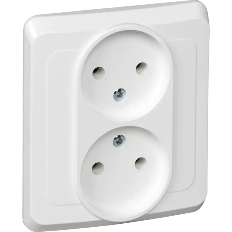 Двухместная розетка Systeme Electric Этюд PC16-005B