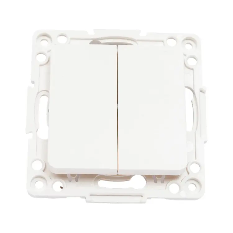 Механизм проходного двухклавишного выключателя EKF Стокгольм EYV10-027-20