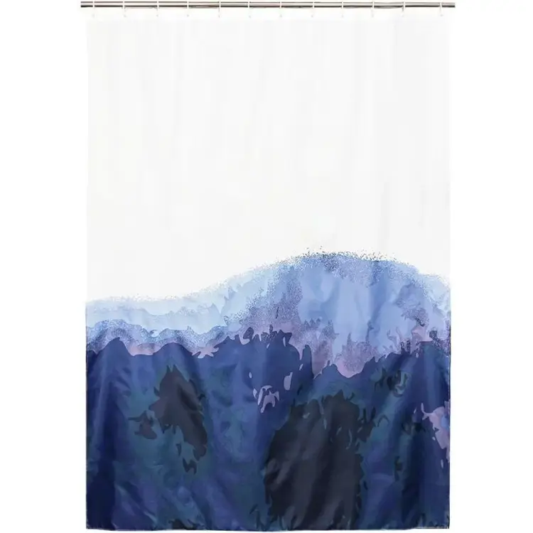 Штора для ванной комнаты Bath Plus Blue blotch ch21059