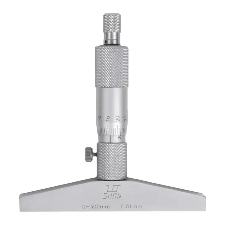 Микрометрический глубиномер SHAN ГМ-300 0,01 351302 Микрометрический глубиномер SHAN ГМ-300 0,01 351302