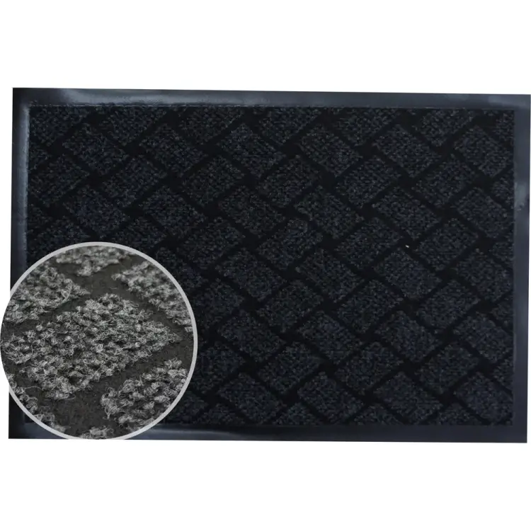 Влаговпитывающий коврик In'Loran 80x120 см. серый 70-8124