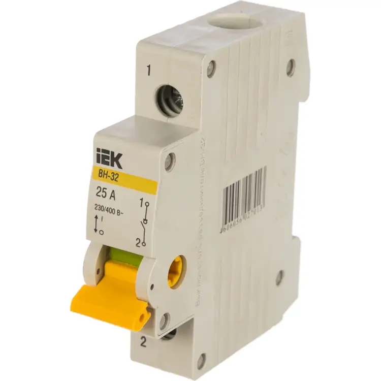 Выключатель нагрузки IEK ВН-32 1п 25A MNV10-1-025