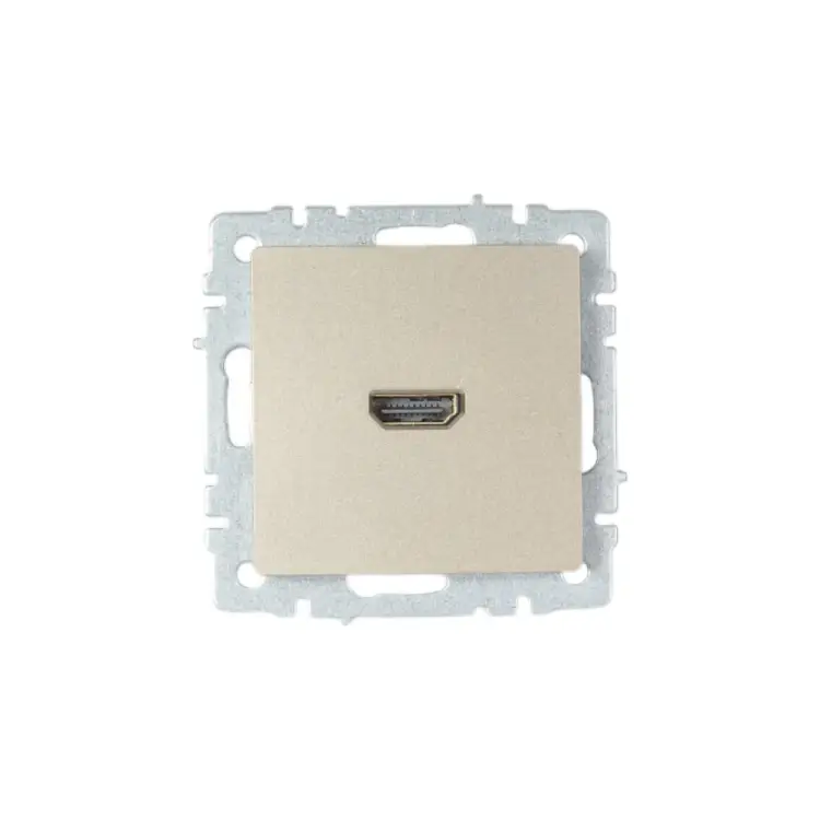 Hdmi-розетка IEK Brite рhdmi-0-брш BR-H10-K37