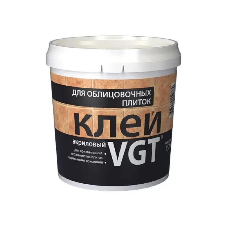 Клей для облицовочных плиток VGT 1,7кг 11604894