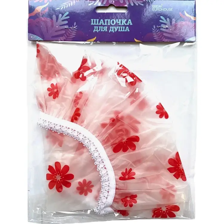Шапочка для душа EUROHOUSE EVA 15525