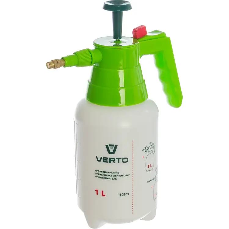 Помповый садовый опрыскиватель VERTO 15G501 Помповый садовый опрыскиватель VERTO 15G501