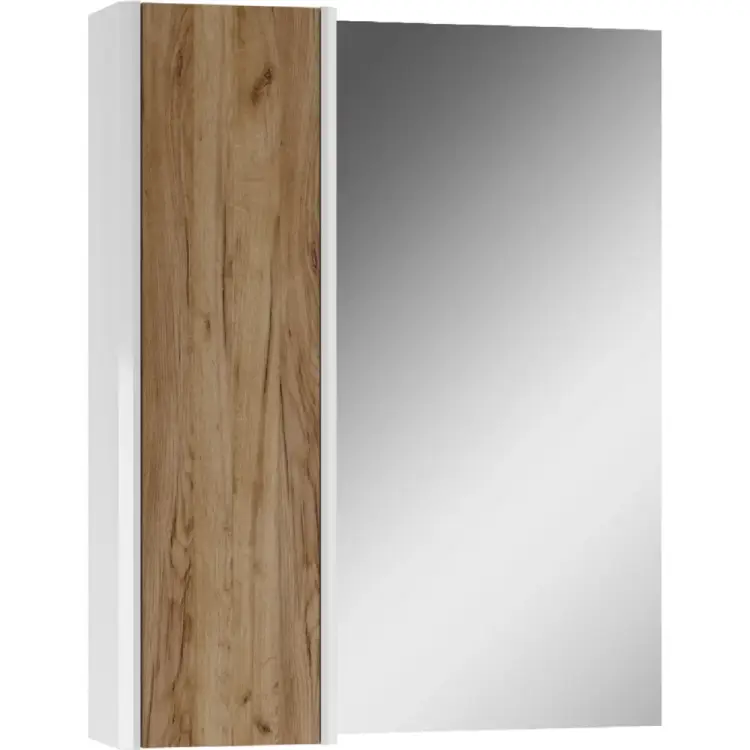 Шкаф зеркало Домино Uno 60 DU1512HZ