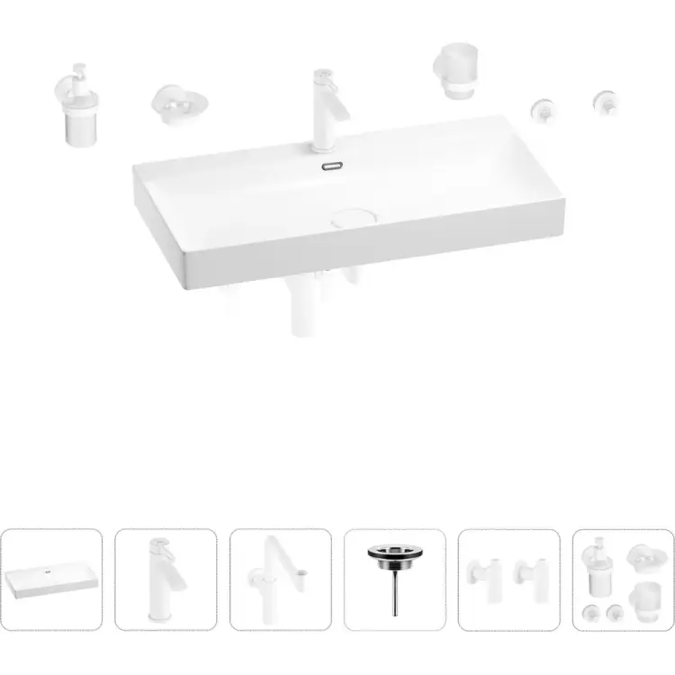 Раковина для ванной Wellsee Bromance 201007650