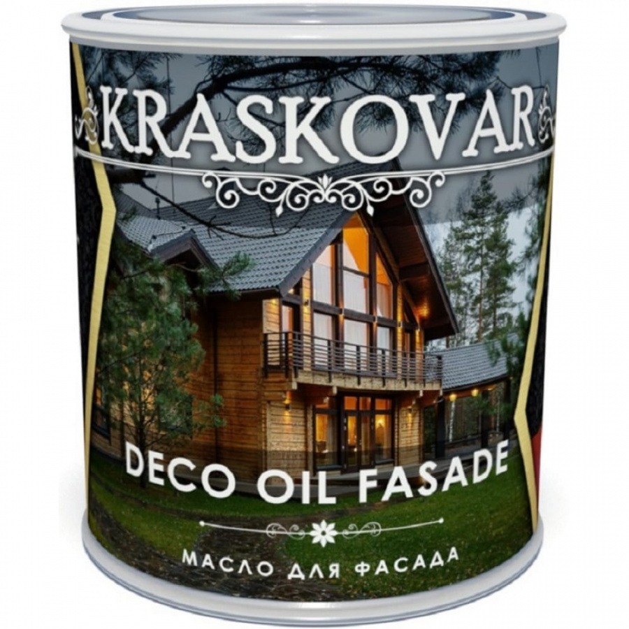 Масло для фасада Kraskovar ель, 0.75 л