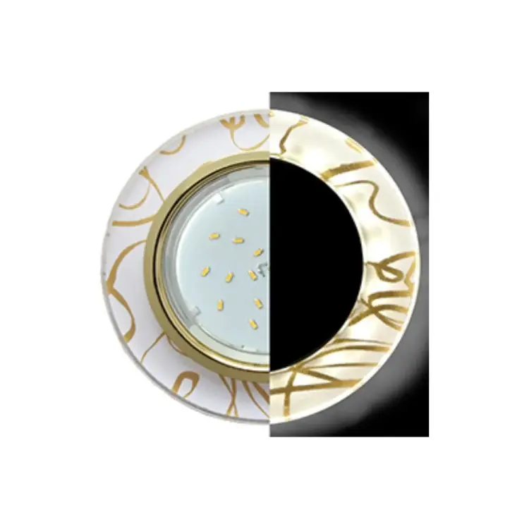 Светильник Ecola gx53 h4 ld5310 SG53RNECH