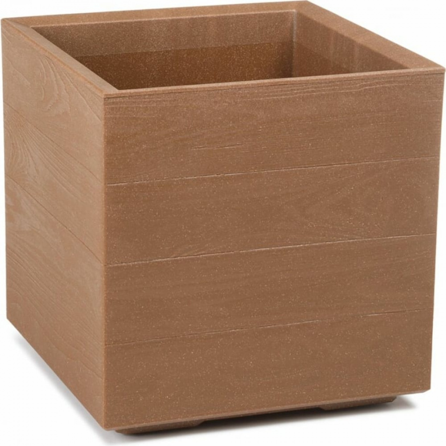 Квадратное кашпо LAMELA Sp.z o. Sp.z o. KARO ECO wood 884