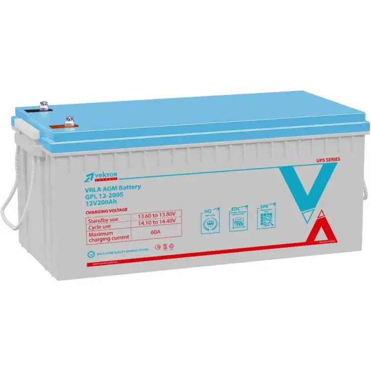 Аккумуляторная батарея Vektor Energy GPL 12-200S 51354