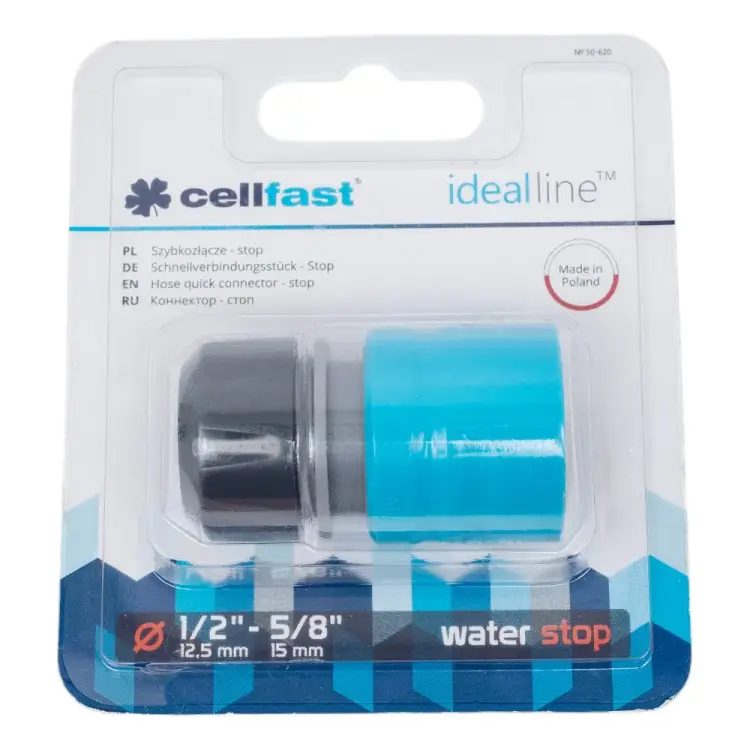 Стоп коннектор Cellfast IDEAL 50-620 Стоп коннектор Cellfast IDEAL 50-620