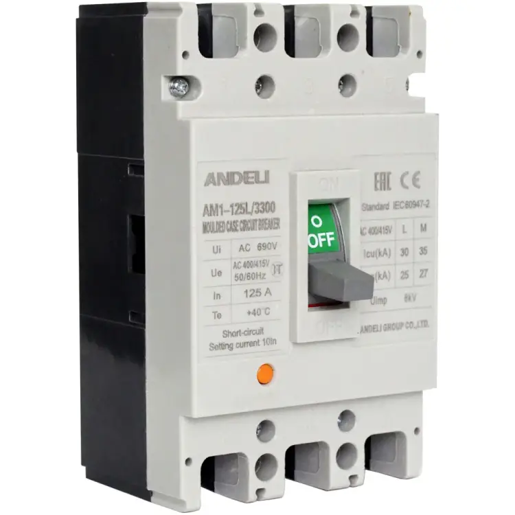 Автоматический выключатель ANDELI AM1-400L/3P ADL06-051