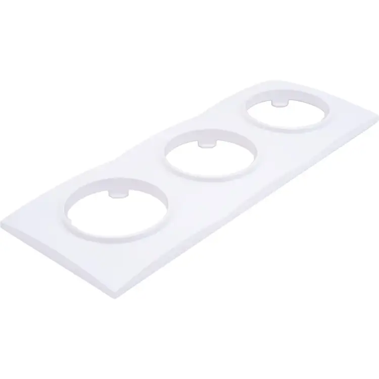 Трехместная рамка BYLECTRICA ПРОВАНС белый ЮЛИГ.735212.500