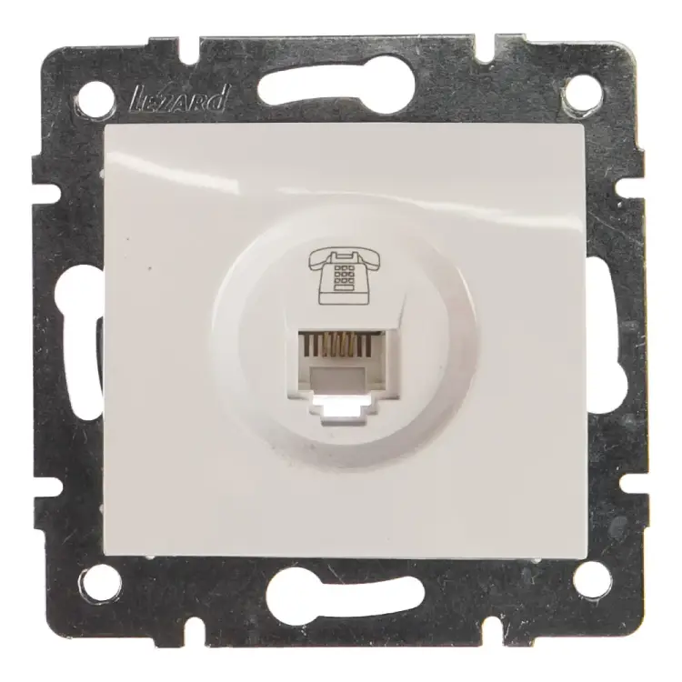 Телефонная розетка Lezard KARINA 707-0288-137