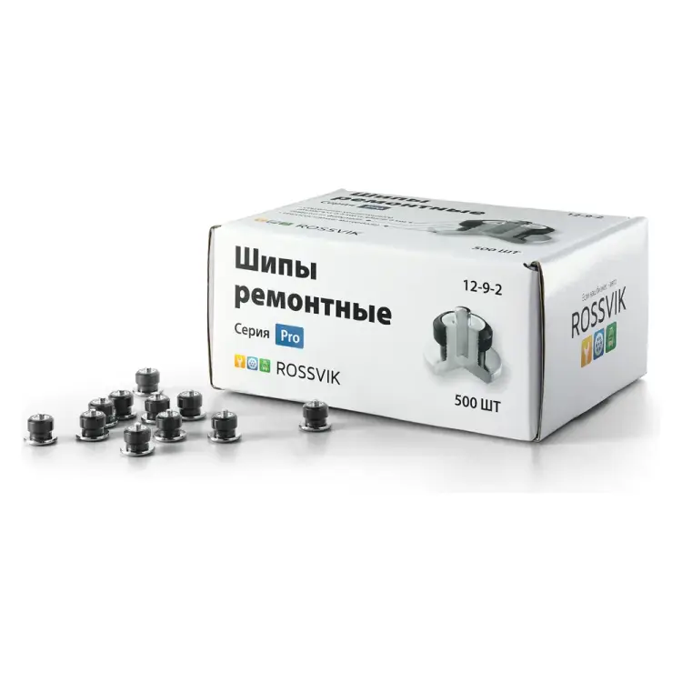 Ремонтный шип Rossvik 12-9-2 серия PRO 12-8-2 PRO