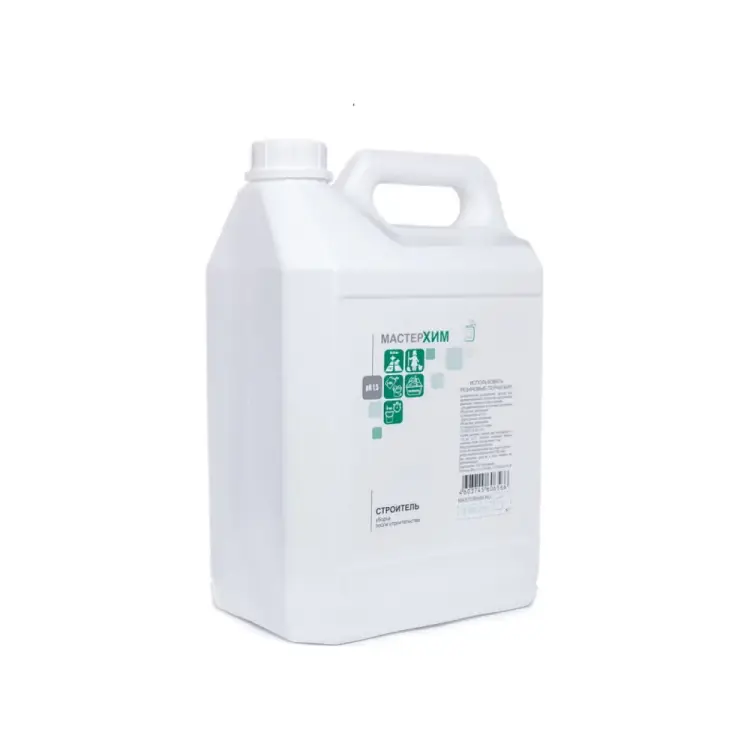 Моющий концентрат для удаления пятен цемента, штукатурки, клея, затирки МастерХим СТРОИТЕЛЬ 011КП5