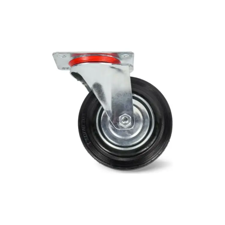 Поворотное резиновое колесо TOR SC 80 1001771