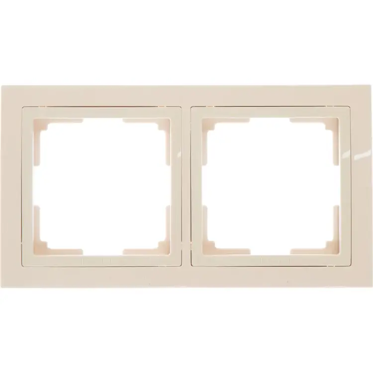 Двухместная рамка Smartbuy Нептун SBE-05i-Plastic-FR-2