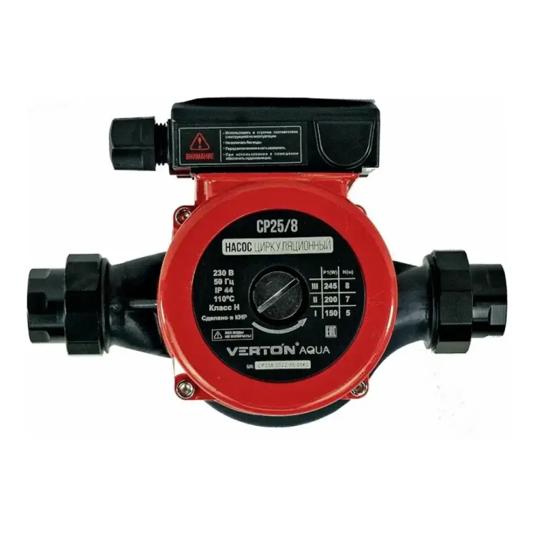 Циркуляционный насос VERTON AQUA CP25/8 01.13296.13315 Циркуляционный насос VERTON AQUA CP25/8 01.13296.13315