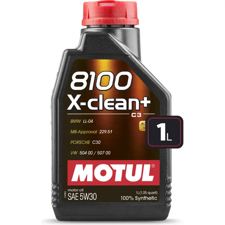 Синтетическое моторное масло MOTUL 8100 X-clean+ SAE 5W30 111683
