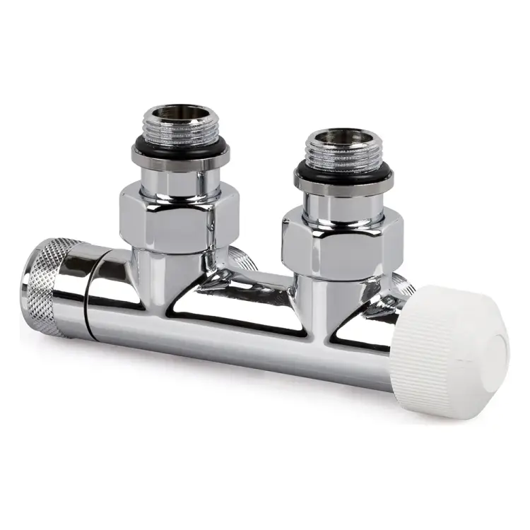 Угловой правый узел нижнего подключения SR Rubinetterie Tondera 0684-1500C0E0