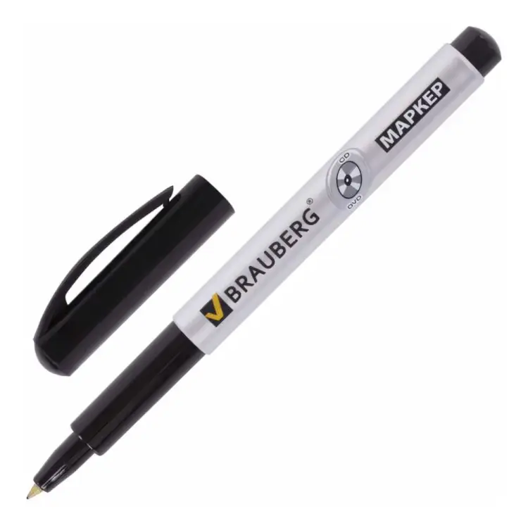 Маркер для CD и DVD BRAUBERG 150418