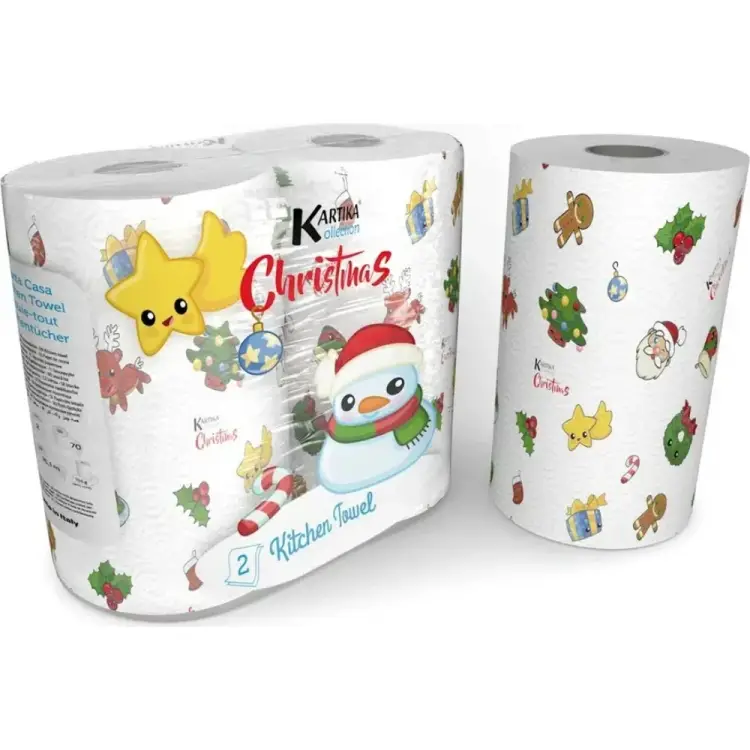 Бумажные полотенца WORLD CART Рождество KGCHR-KT-09