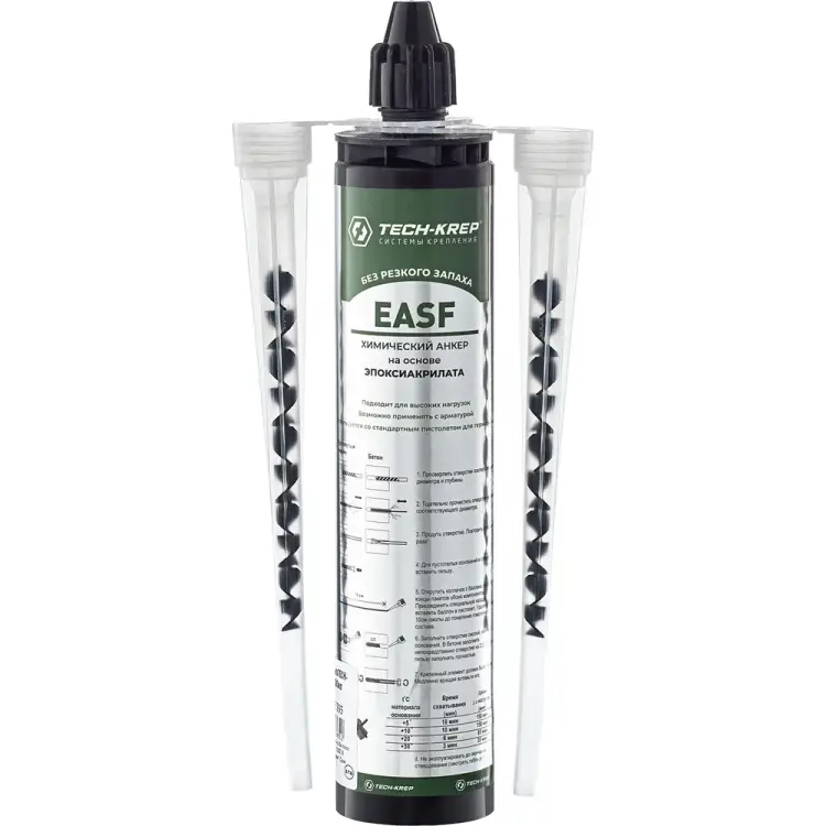 Химический анкер Tech-Krep EASF EPOXY 300 мл 155335 Химический анкер Tech-Krep EASF EPOXY 300 мл 155335
