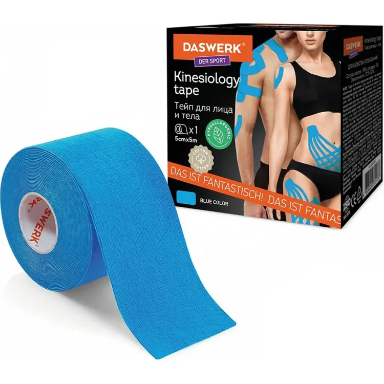 Кинезио тейп для лица и тела DASWERK 680007