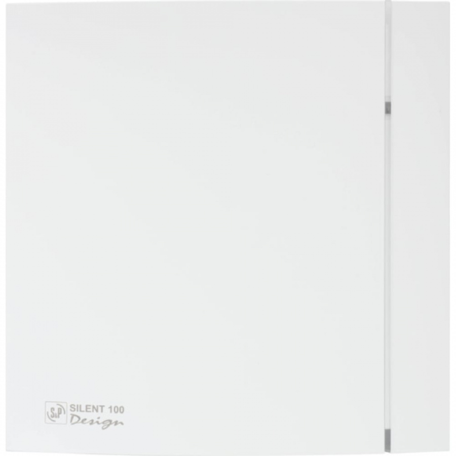 Вытяжной вентилятор Soler&Palau Silent-100 CZ Matt White Design 4C