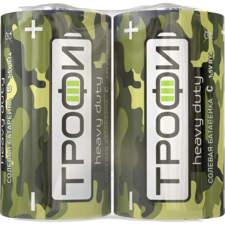 Батарейка ТРОФИ R14-2S Классика Б0023145