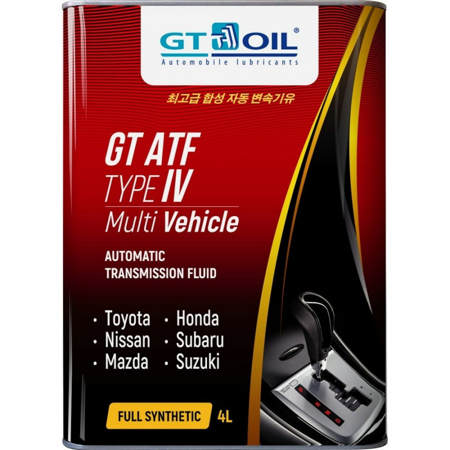 Масло GT OIL ATF T-IV Multi Vehicle