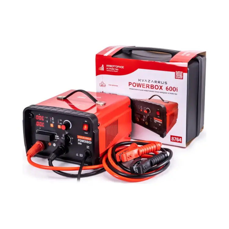 Инверторное пуско-зарядное устройство KVAZARRUS powerbox 600i 8764 Инверторное пуско-зарядное устройство KVAZARRUS powerbox 600i 8764