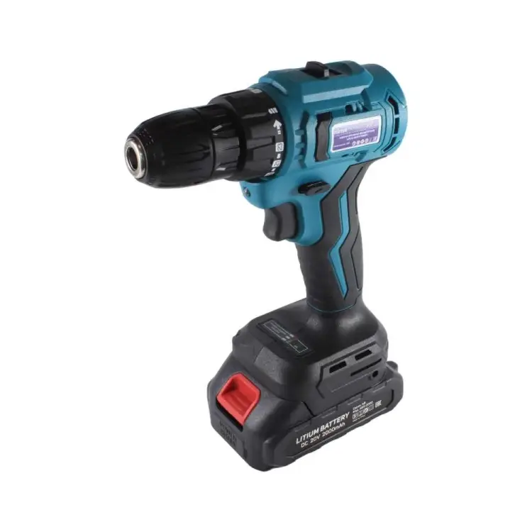 Аккумуляторная бесщеточная дрель шуруповерт AktiTool cd20g-br set 101216 Аккумуляторная бесщеточная дрель шуруповерт AktiTool cd20g-br set 101216