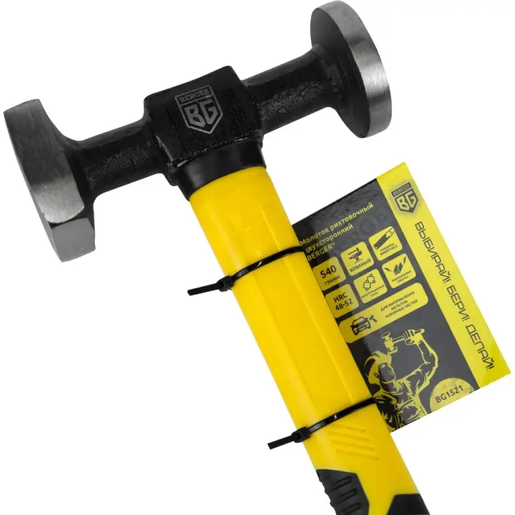 Кованый рихтовочный молоток Berger BG BG1521 Кованый рихтовочный молоток Berger BG BG1521