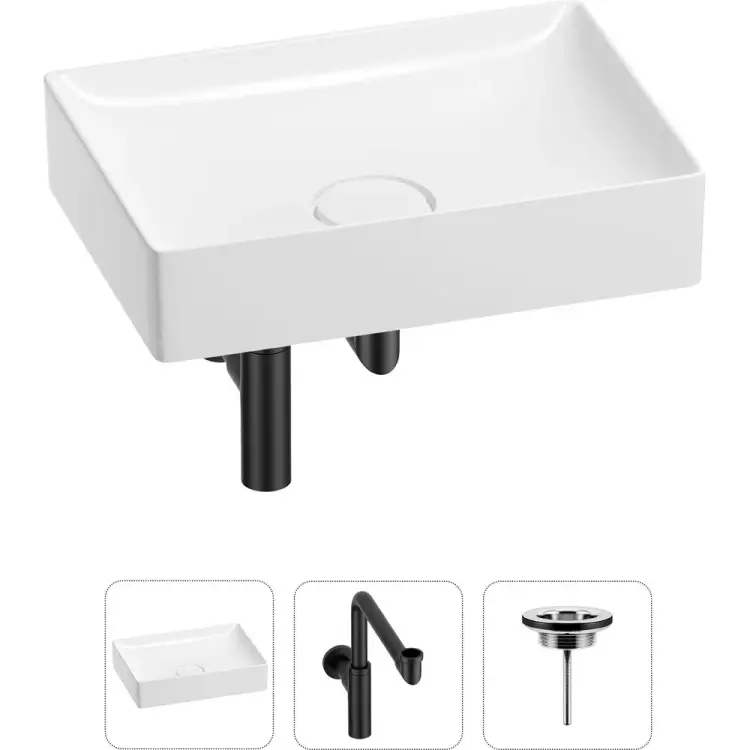 Раковина для ванной Wellsee Pure BY 201001247