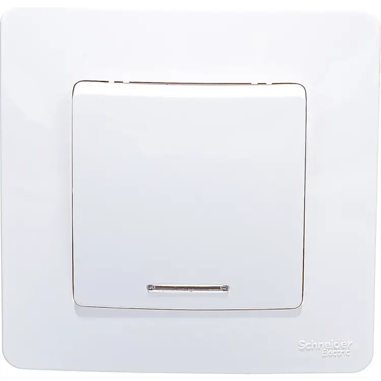 Одноклавишный переключатель Systeme Electric BLANCA BLNVS010612