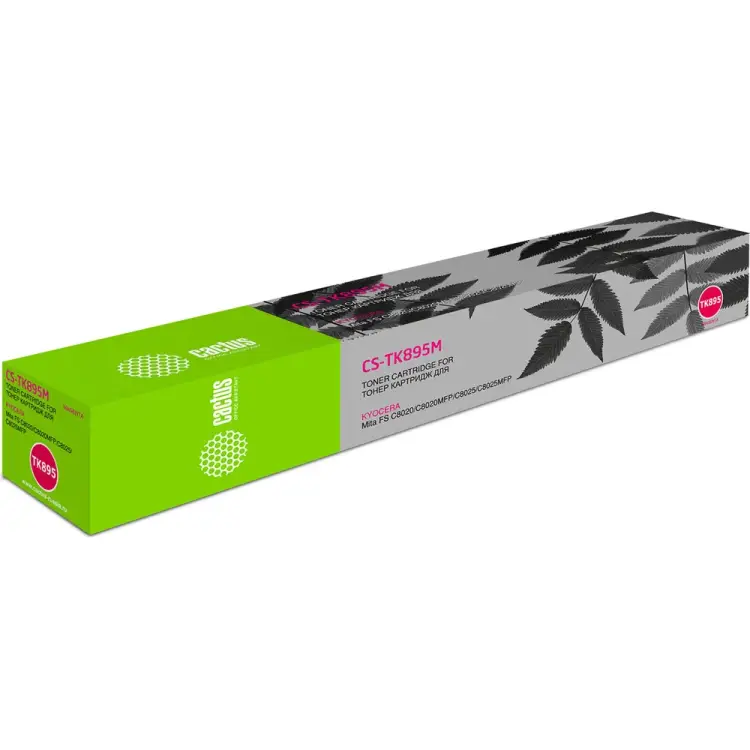 Лазерный картридж для kyocera mita fs c8020/c8020mfp/c Cactus tk-895m 1066835