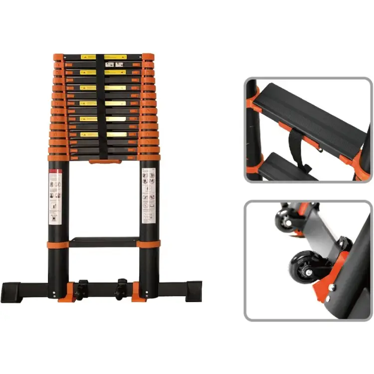 Телескопическая лестница STARTUL BLACK LINE ST9931-051
