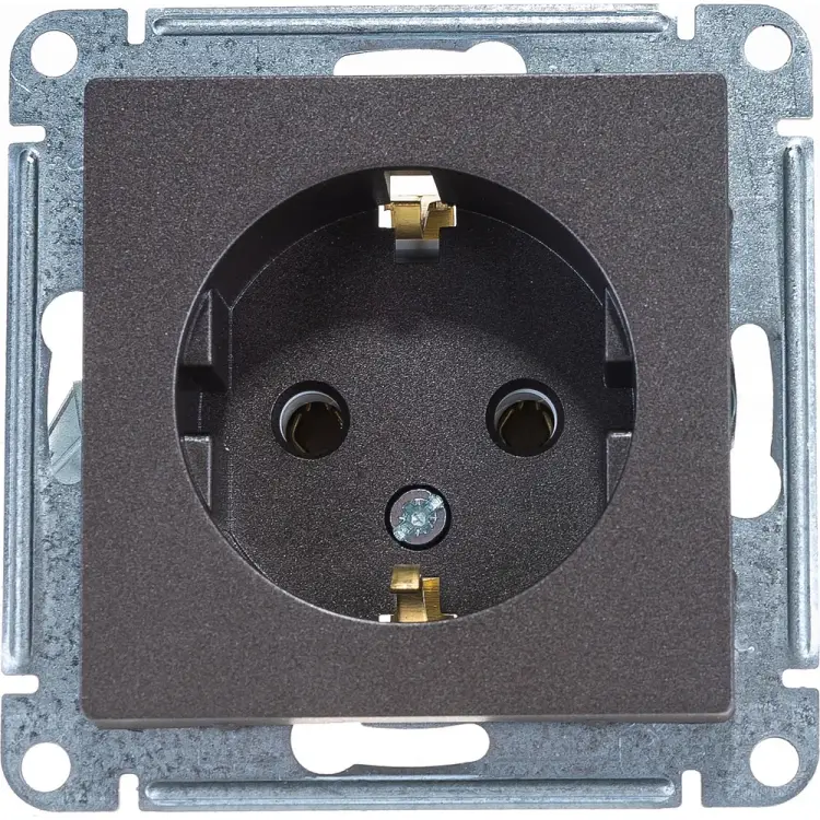 Одноместный механизм розетки Systeme Electric ATLAS DESIGN ATN000643