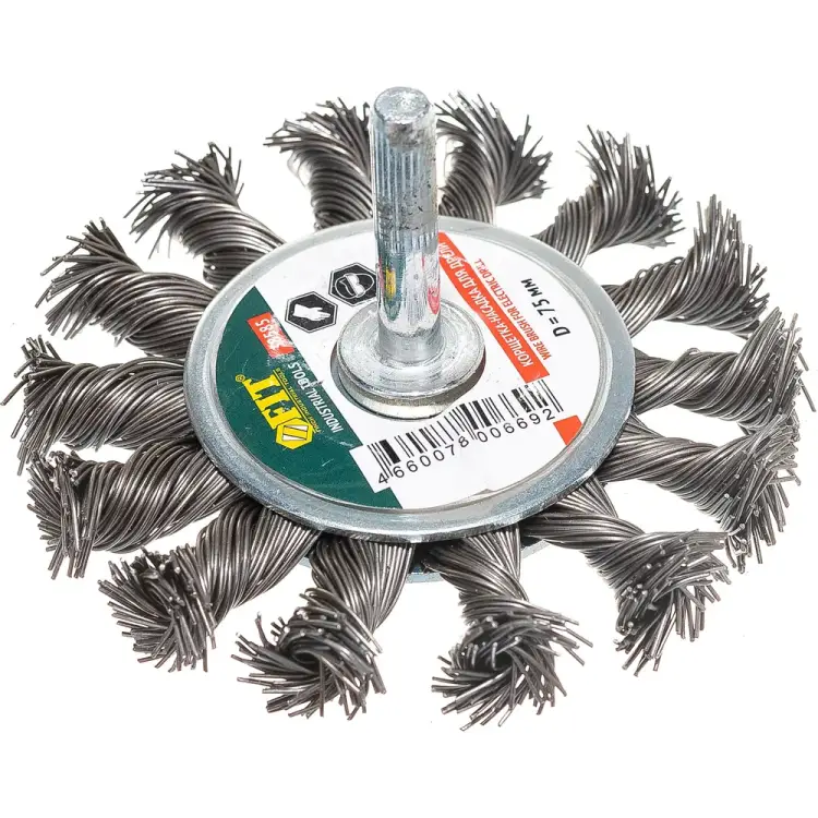 Корщетка колесо для дрелей FIT IT 38585 Корщетка колесо для дрелей FIT IT 38585