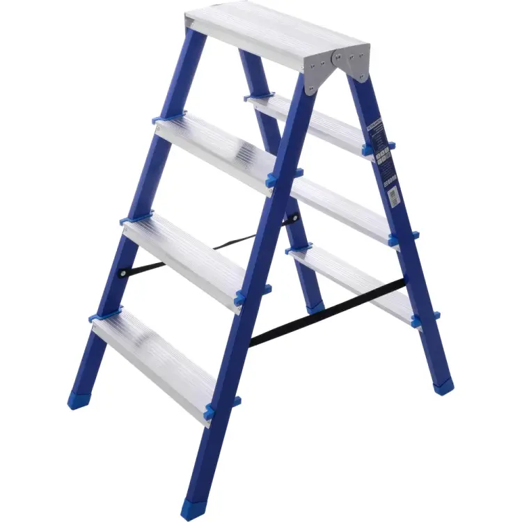 Стальная двухсторонняя стремянка STAIRS CS204 Стальная двухсторонняя стремянка STAIRS CS204